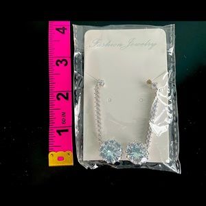 Crystal drop earrings